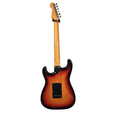Fender STD-62 Stratocaster 1980's - 3 Tone Sunburst image 8