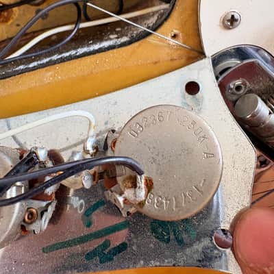 1975 Fender Mustang Left Handed Lefty Sunburst Vintage Rare Collector CBS image 12