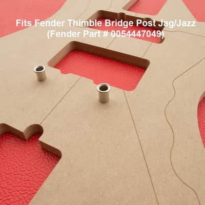 Jazzmaster Body Router Template CNC Luthier Tools 1/2" MDF 0.5" Fender imagen 6