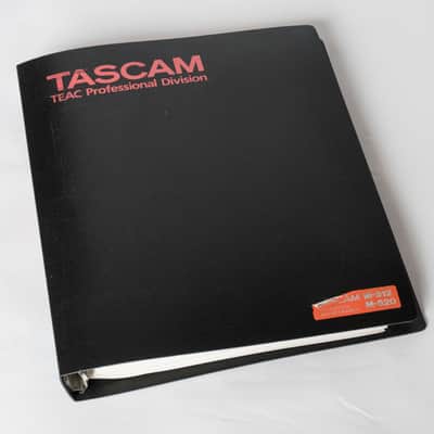 Tascam M520 20/8/2/16 vintage analog mixing console with power supply, and cable image 17