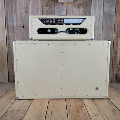 Fender Bassman 6G6-B Head & Cabinet 1962 2x12 Cabinet, Very Good - Blonde image 6