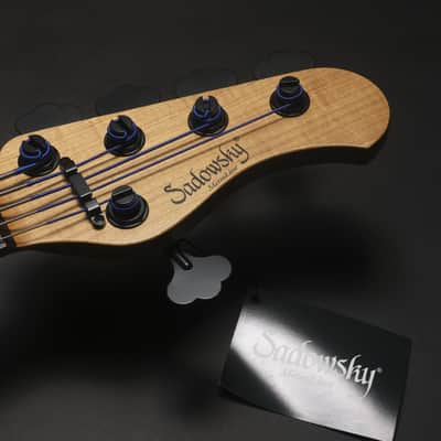 Sadowsky Metroline 21-fret Std M/J Limited Edition 2024 - Natural Transparent Satin image 3