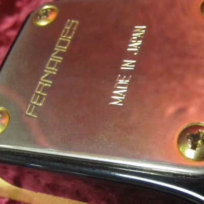 Fernandes AFR-55 1996 Blue Burst Quilt Gold Hardware Factory Gotoh's! image 15