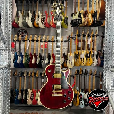 Gibson 1991 Les Paul Custom Wine Red True Vintage image 2
