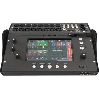 Allen & Heath CQ-18T Compact 18-Channel Digital Mixer with Touchscreen image 2