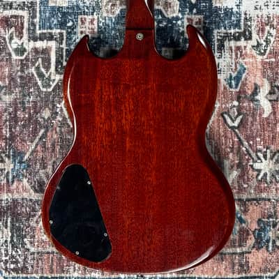 1969 Gibson EB3 Cherry Vintage 2 Pickup SG Electric Bass Guitar W/ Original Hardshell Case! image 8