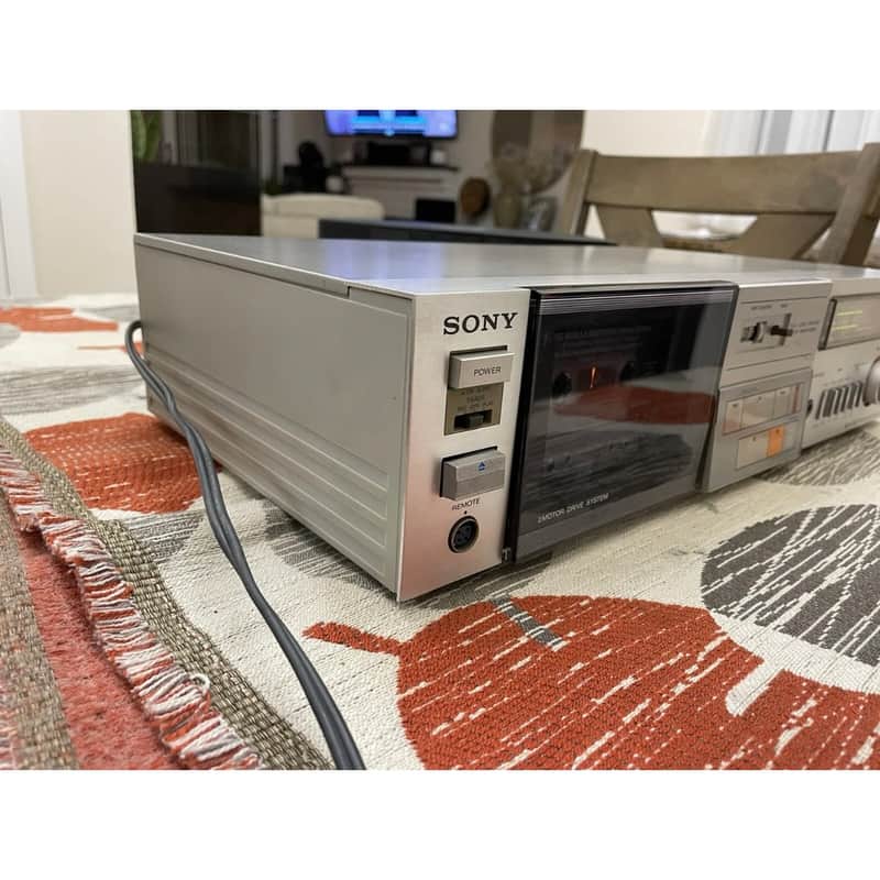 Retro Sony TC-FX4 Single Cassette Tape Deck Great Condition