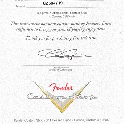 Fender Custom Shop Empire 67 Stratocaster NOS - Olympic White #84719 image 13