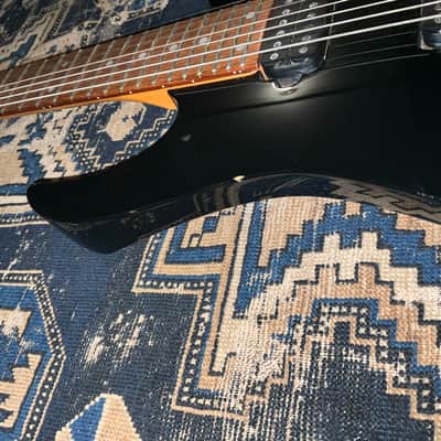 2000 Ibanez Japan 7 String Rare RG7421 Wizard Neck FujiGen Black image 11