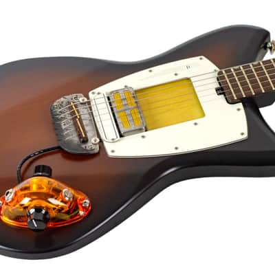 Recent Baranik RE-1s Electric Guitar Satin Sunburst #051 image 2