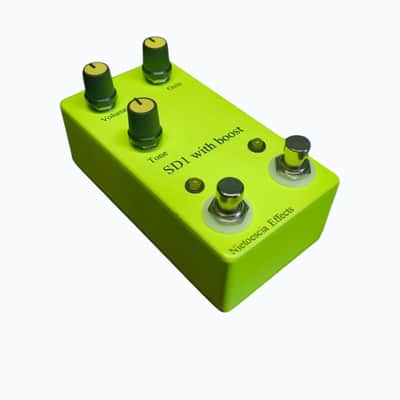 Nietoescia Effects SD1 with boost 2023 - phosphorescent yellow image 2
