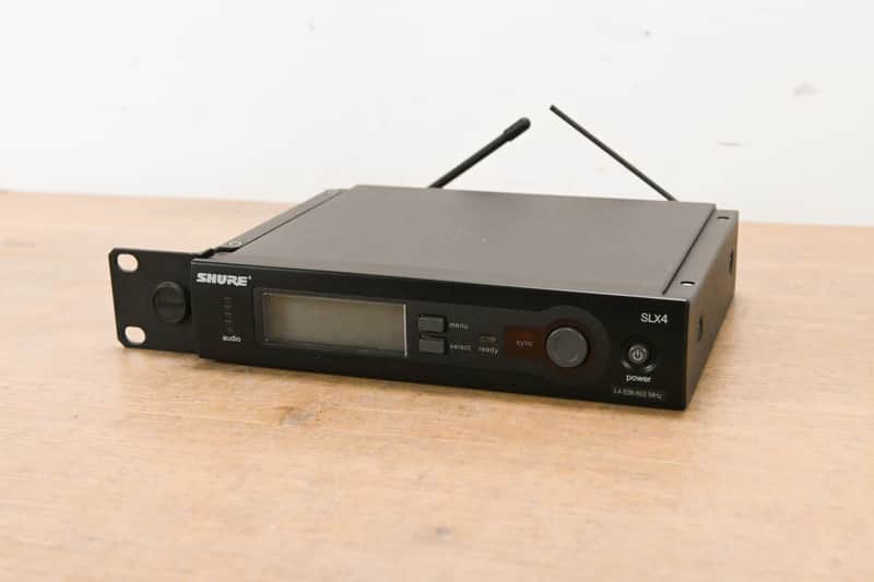 Shure SLX4 Wireless Receiver - L4 Band: 638-662 MHz (NO POWER SUPPLY) CG013EB image 1