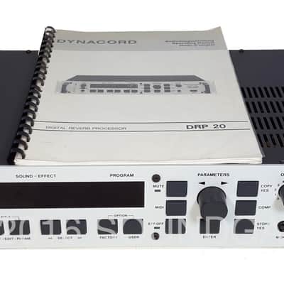 Dynacord DRP 20 Digital Reverb Processor | Reverb