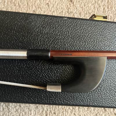 Upright Bass Bow 3/4 C.R. Chagas - Permambuco Circa 2001 image 2