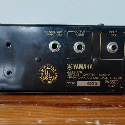 Yamaha E1010 : Analog Delay / Chorus / Vibrato / Flange imagen 6