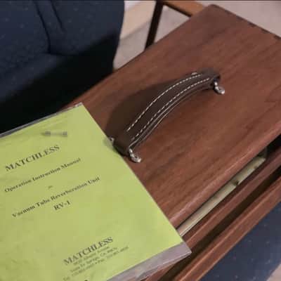 Matchless RV-1 Reverb / Preamp Tube Unit 1993 | *RARE* Wood Trim/ Blue Light + Free Shipping! image 5
