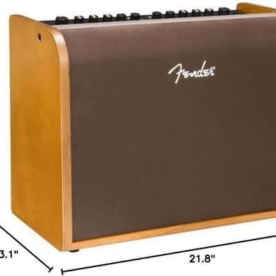 Fender 100W Acoustic Guitar Amp with Bluetooth Speaker, Natural Blonde image 2