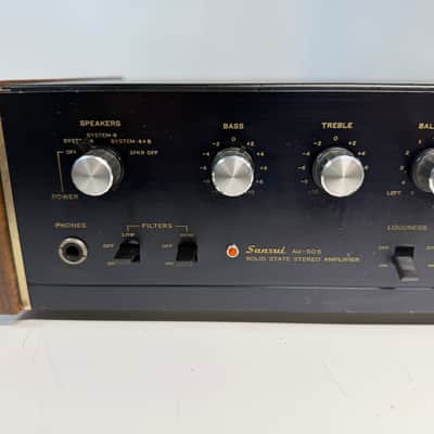 Sansui AU-505 Integrated Amplifier DeoxIT Cleaned Tested image 4