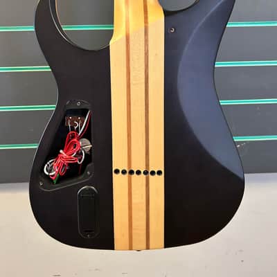 Harley Benton Amarok-7 BKBL 2021 Flame Burst 7-String Electric Guitar image 11