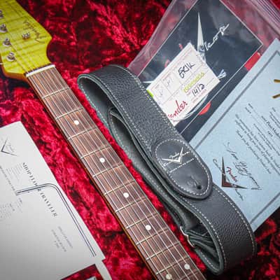 FENDER USA Custom Shop Post-Modern Stratocaster "Firemist Gold + Rosewood" (2017) image 3
