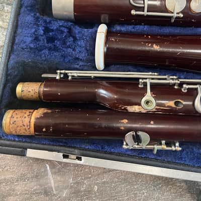 Linton brand Wood Bassoon. Made in USA image 9