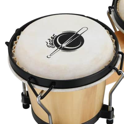 Wood 6" + 7" Bongo Drum with Soft Case (Bag) image 6
