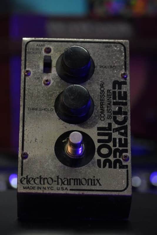 1970s Electro-Harmonix Soul Preacher Compressor Pedal Vintage Pre-Owned image 1