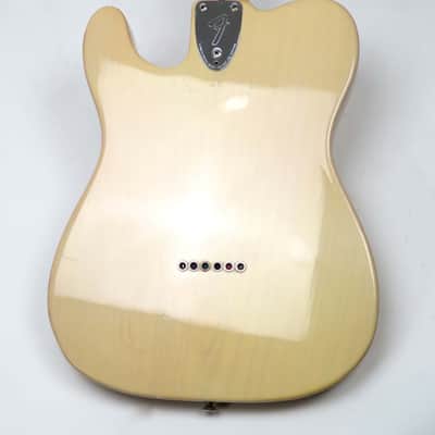 1978 Fender Telecaster Thinline - Original Transparent Blonde Finish- Large Neck Profile - Wide Range Pickups image 12