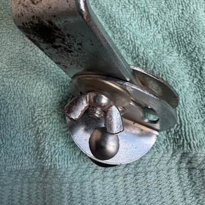 Slingerland Vintage Radio King Rack Tom Drum Arm Mount Part 50s - Chrome image 6