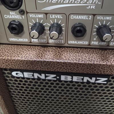 Genz Benz Shenandoah Jr Acoustic Guitar Amp - Light Brown image 3