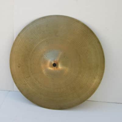 Avedis Zildjian 14" Cymbal 1960s  New Beat Hi Hat Bottom ?  1238 Grams "Good" Condition image 2