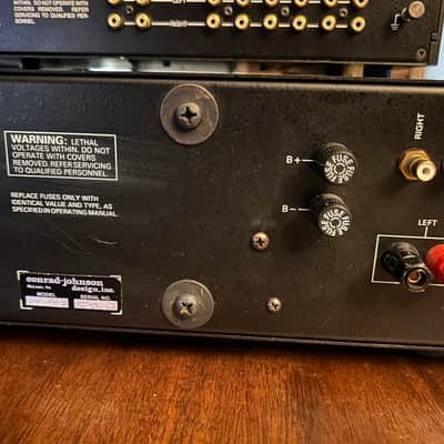 Conrad Johnson PV-10AL & MF-2200 Amplifier Serviced. WILL SEPARATE image 13