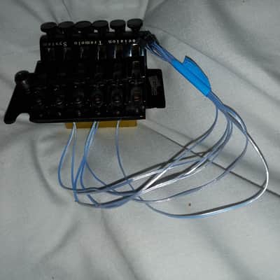 Graph Tech Ghost LB63 Floyd Rose-Style Locking Bridge 2010s - Gold image 1