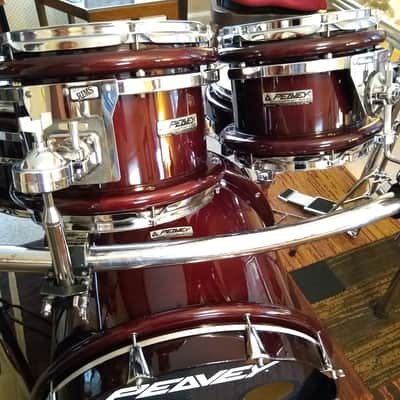 Peavey Radial Pro 1000 drum set - 5-piece - 22, 10, 12, 14", 14" snare. image 10