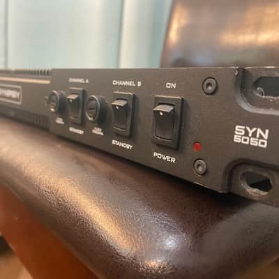 Synergy SYN-5050 Rack Mount All-Tube Power Amp 2017 - Black image 3