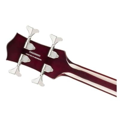 Gretsch Streamliner Jet Club Single-cut Electric Bass Guitar - Havana Burst image 6