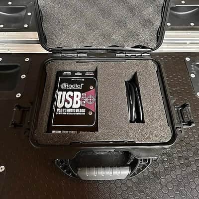 Radial USB-Pro 2-channel Direct Box with Gator Waterproof Case image 1
