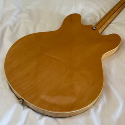 Vintage 1994 Epiphone Sheraton - Made in Korea (MIK) - Natural - Free Pro Setup image 7