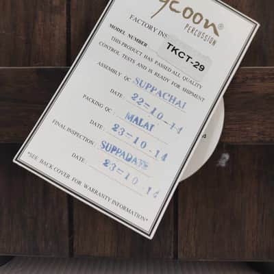 Tycoon TKCT-29 29 Series Crate Cajon 2010s - Natural image 5
