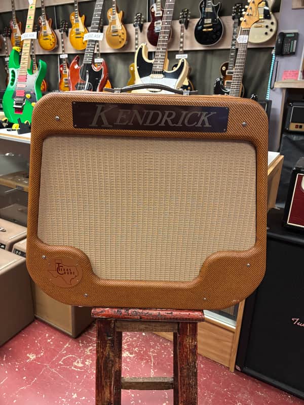 Kendrick model 2112 Texas Crude Amplifier Lacquered Tweed image 1