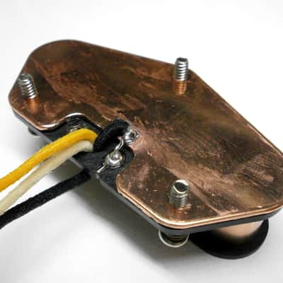 Q pickups Schecter F520T Tele BRIDGE Telecaster Pickup Hand Wound Coil Tapped Vintage Custom image 3