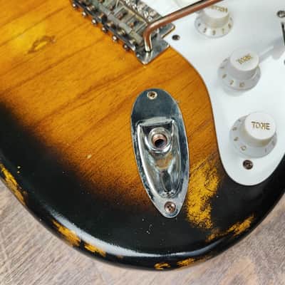 MyDream Partcaster Custom Built - 2-tone Sunburst Hepcat Serie L image 11