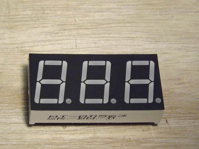 Korg MicroKorg parts - LED display module image 1