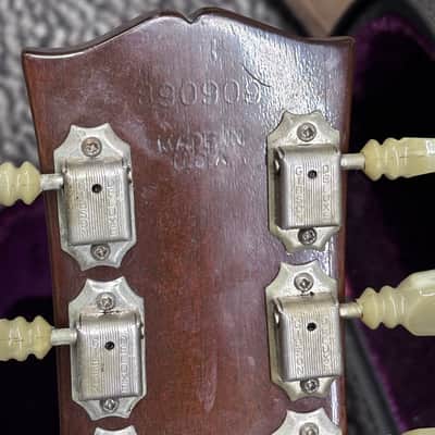 Vintage 1970? Gibson ES-150D electric guitar Chocolate Brown (Walnut) with OHSC image 7