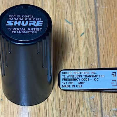 Shure Marcad VHF True Diversity Handheld Microphone System, 177.600 Mhz, Excellent Condition image 12