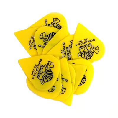 Dunlop Guitar Picks Tortex Sharp .73mm 412P.73 image 1