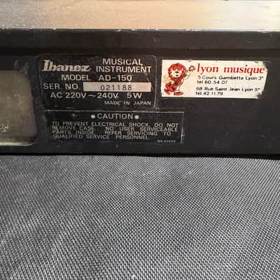 Vintage Ibanez AD-150 Analog Delay Effect / AD150 / AD 150 image 4