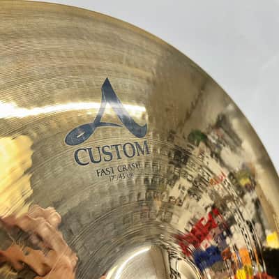 Zildjian 17" A Custom Fast Crash Cymbal 2002 - Present - Brilliant - NOS image 7
