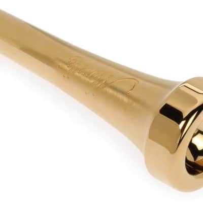 Monette Unity B1-7 Trumpet Mouthpiece - 24k Gold-plated (UB17Gd2) image 4