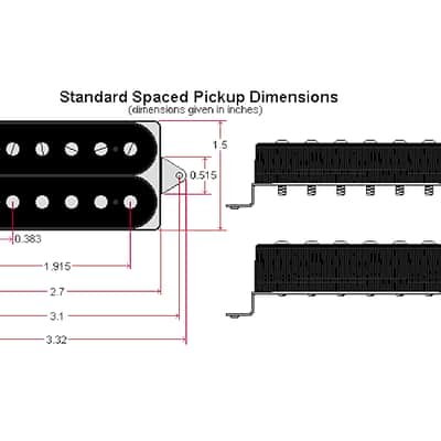 DIMARZIO DP228BK Crunch Lab (BK, bridge) image 2